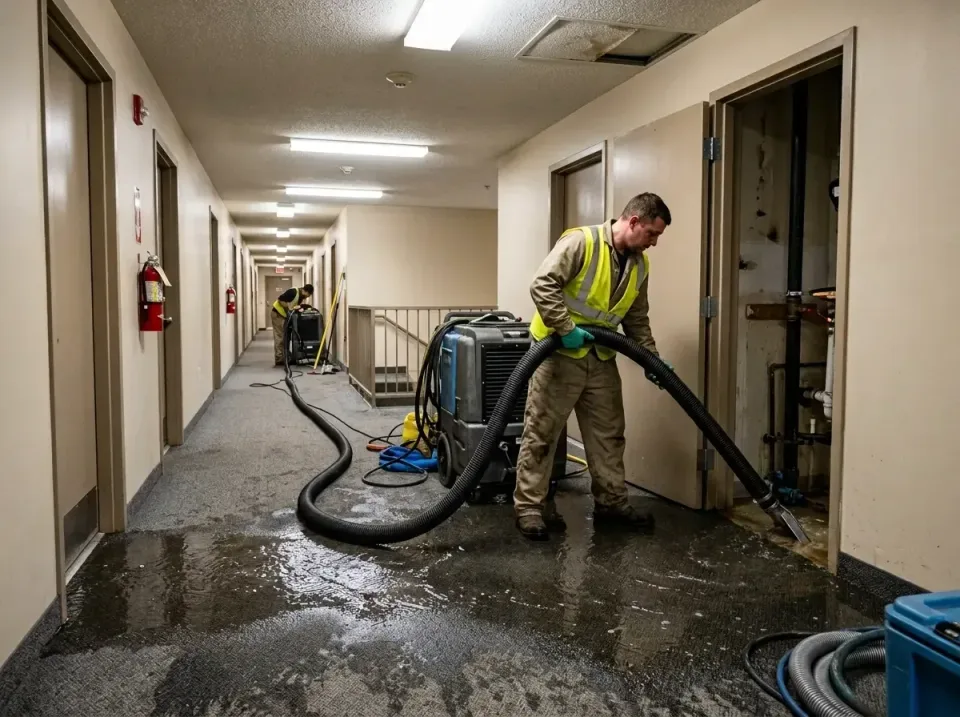 multi-unit-apartment-hallway-f-005 — frequently asked questions, Emergency Burst Pipe Water Extraction & Removal in SUNY Osw…